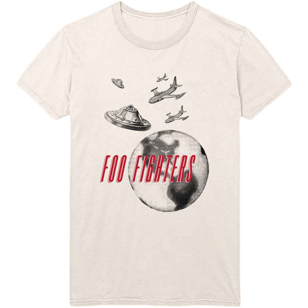 Foo Fighters UFO Planes Mens T Shirt