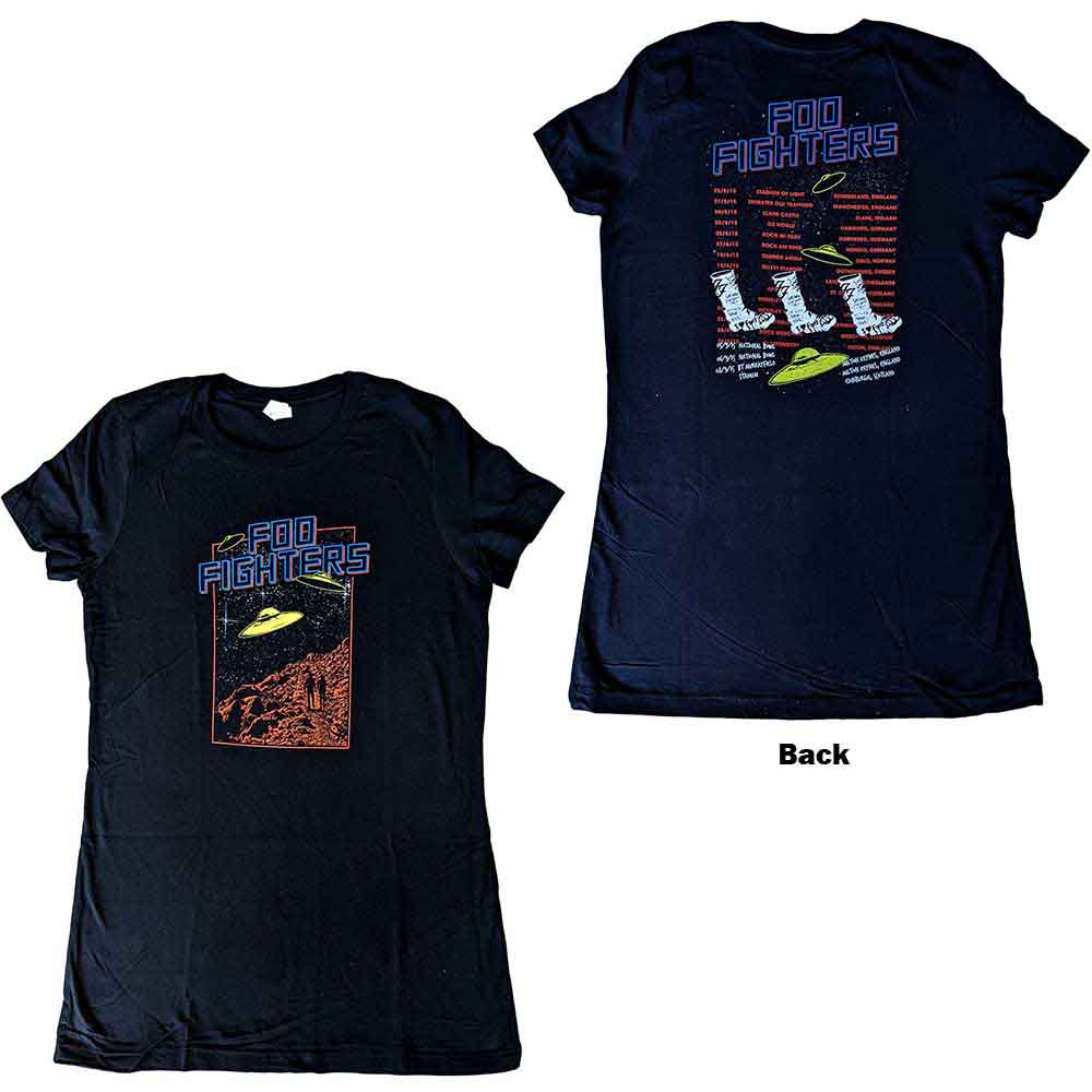 Foo Fighters UFOS 2015 European Tour [Short Sleeve Tee]