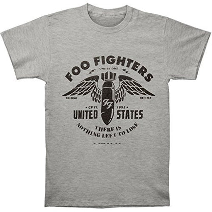 Foo Fighters Nothing Left to Lose Officially Licensed Mens T Shirt Grey