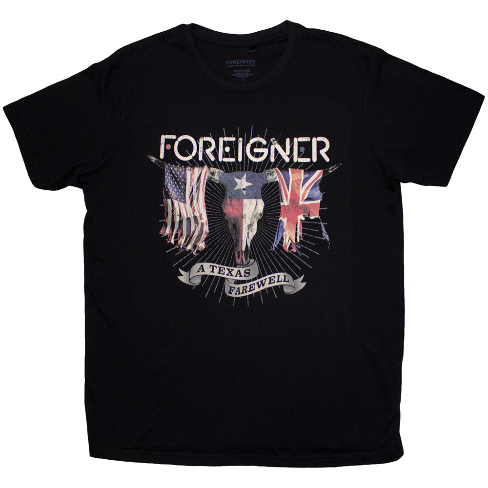 Foreigner Texas Farewell Mens T Shirt