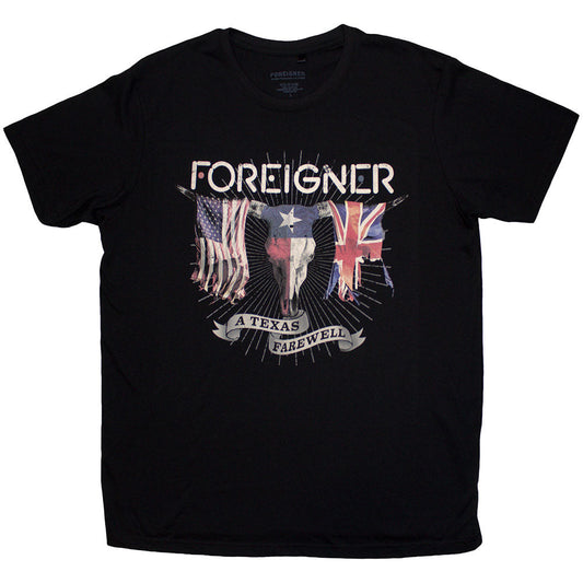 Foreigner Texas Farewell Mens T Shirt