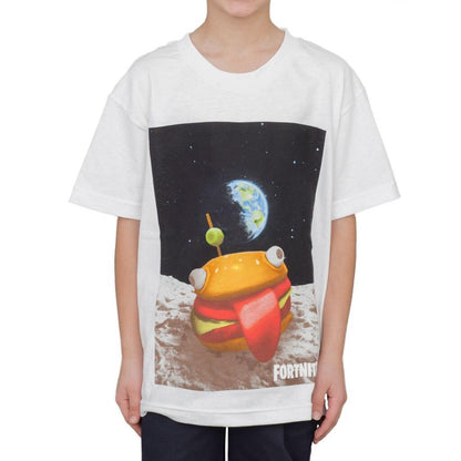 Fortnite Durrr Burger Space Youth White T Shirt