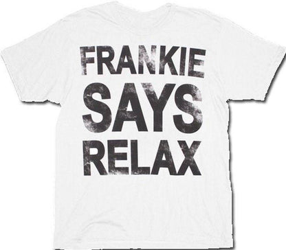 Frankie Says Relax Distressed T Shirt Tee