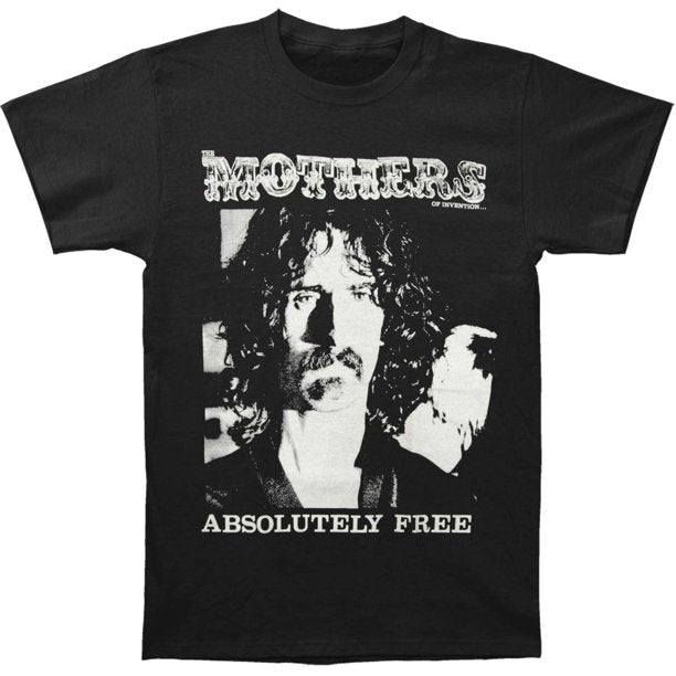 Frank Zappa Absolutely Free Officially Licensed Mens T Shirt Black