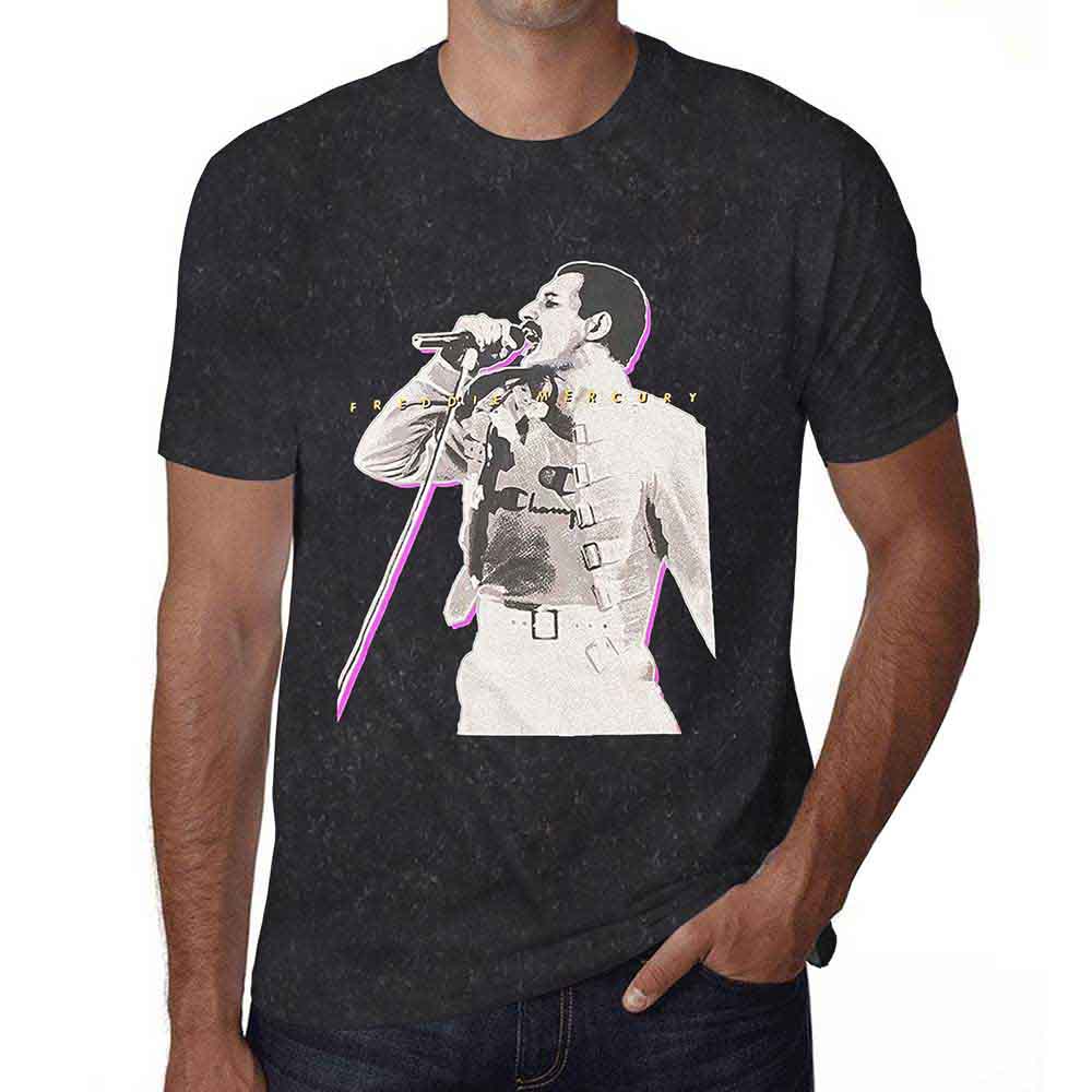 Freddie Mercury Glow Mens T Shirt
