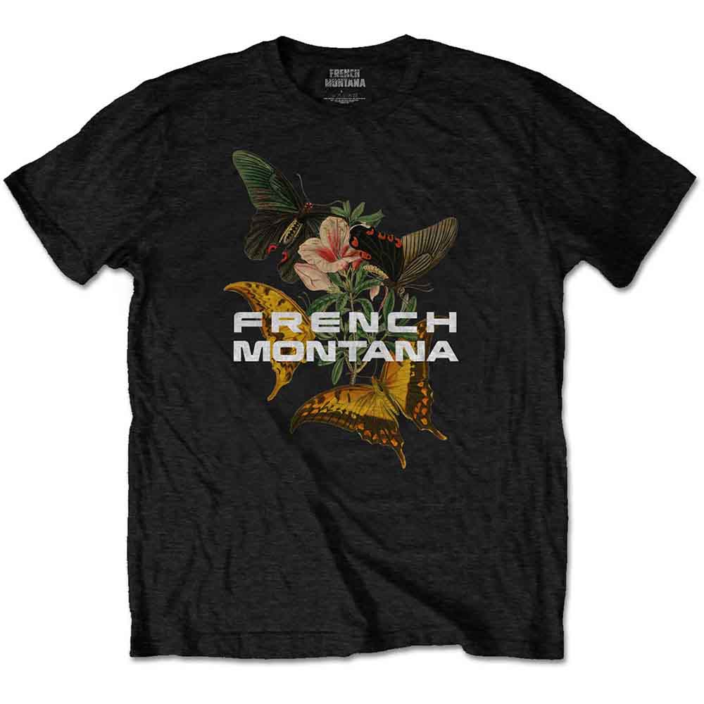 French Montana Butterfly Mens T Shirt