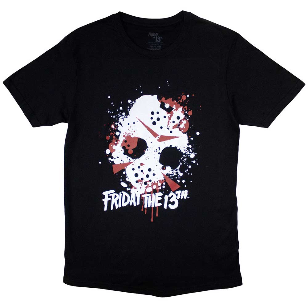 Friday the 13th Jason Blood Splat Mens T Shirt