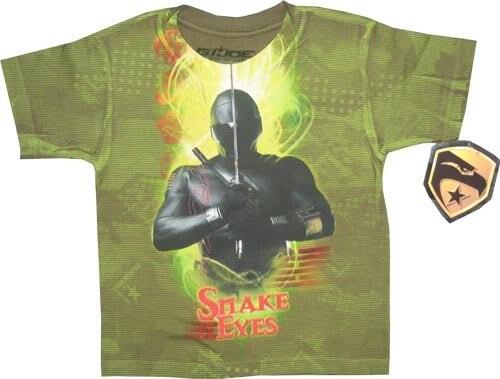 G.I. Joe The Rise of Cobra Snake Eyes T Shirt