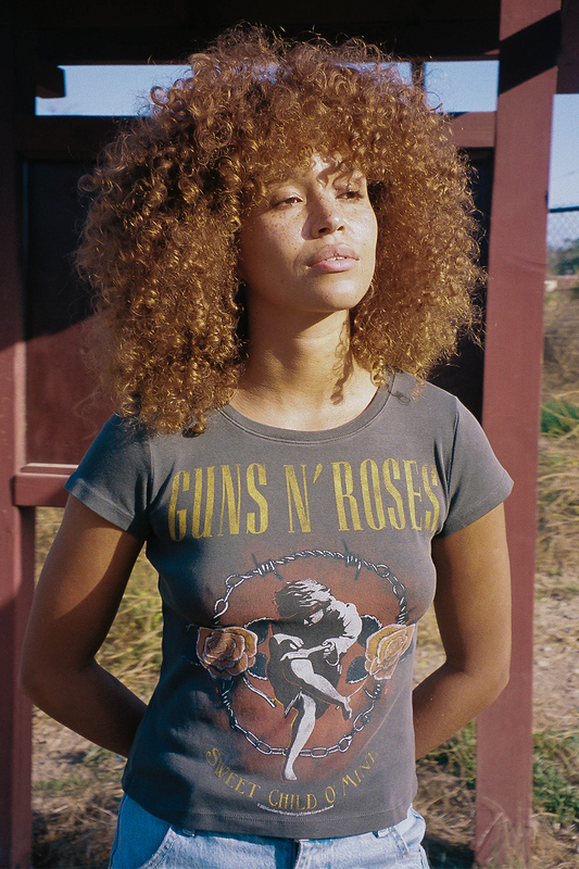 Guns N Roses Sweet Child O' Mine Baby Tee Womens T Shirt Vintage Black