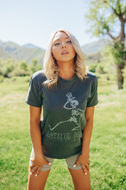Grateful Dead Sunkissed Original Tee Womens T Shirt Vintage Black