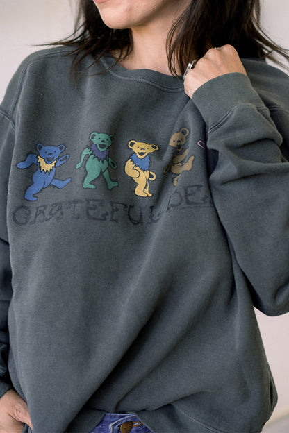Grateful Dead Backstage Womens Sweatshirt Black