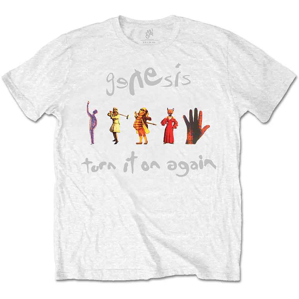 Genesis Turn It On Again Mens T Shirt