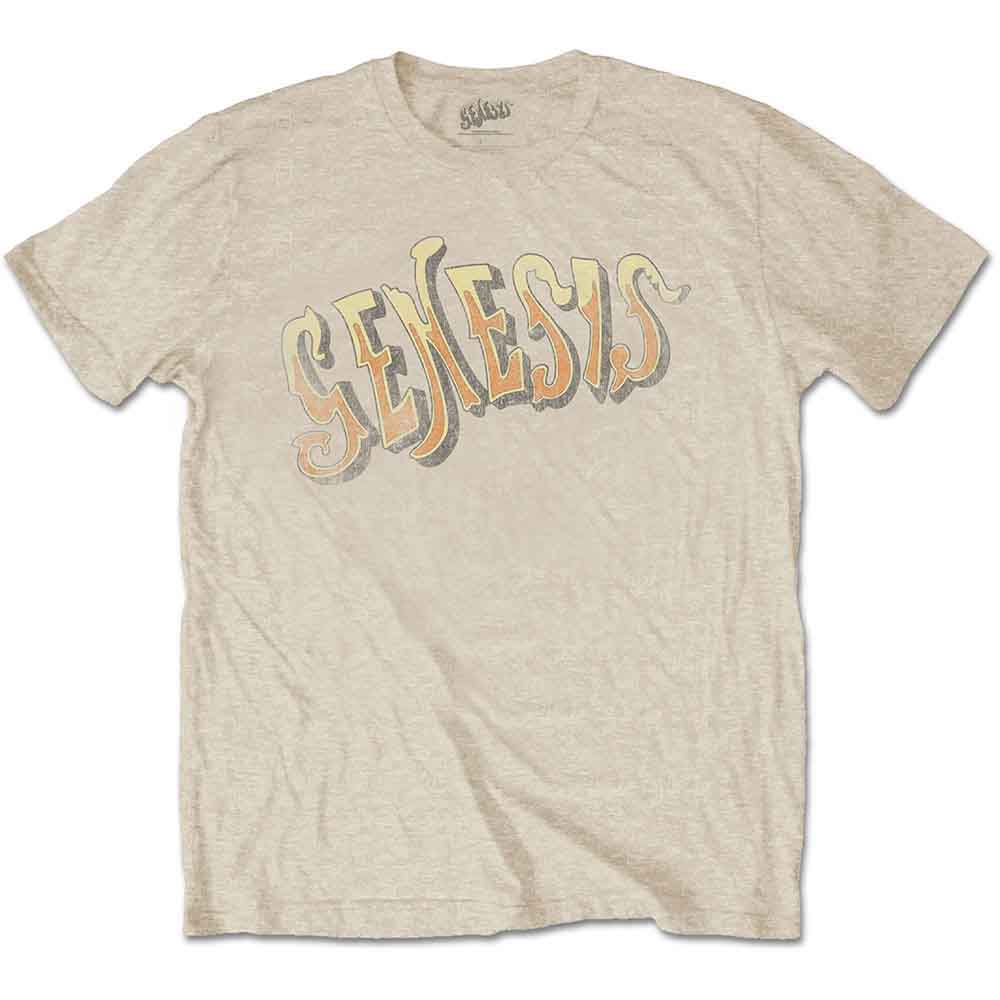 Genesis Vintage Logo - Golden Mens T Shirt