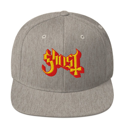 Ghost - Logo Embroidered Snapback Hat