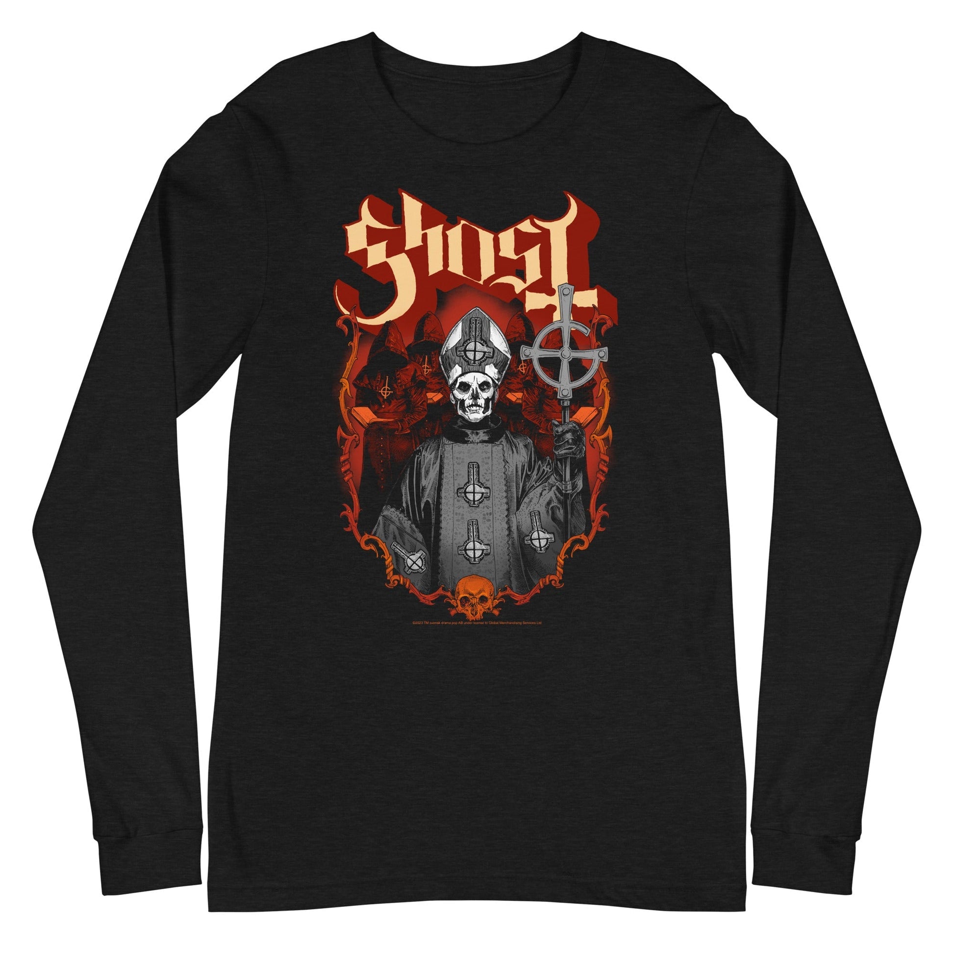 Ghost - Skull and Robes Long Sleeve Shirt