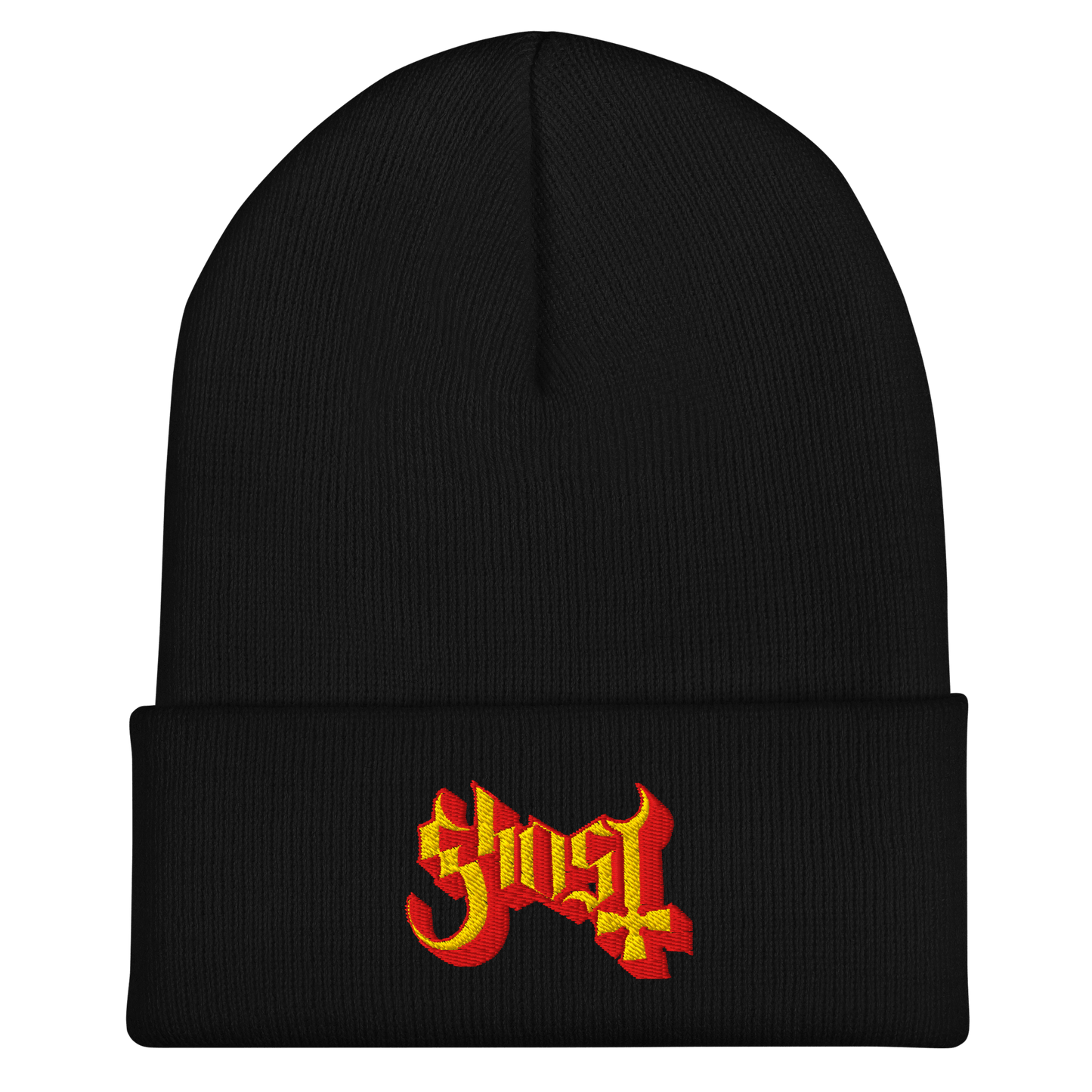 Ghost - Embroidered Beanie Hat