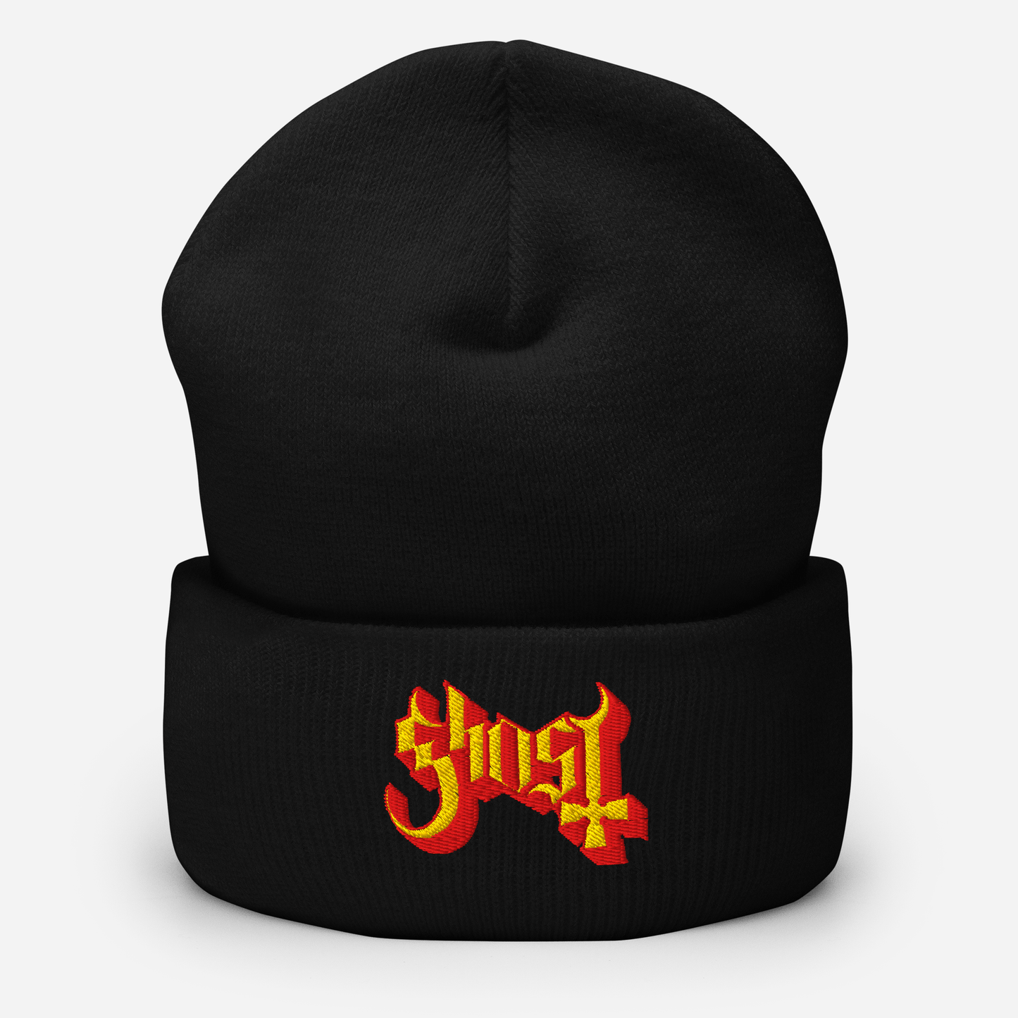 Ghost - Embroidered Beanie Hat