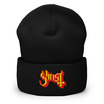 Ghost - Embroidered Beanie Hat