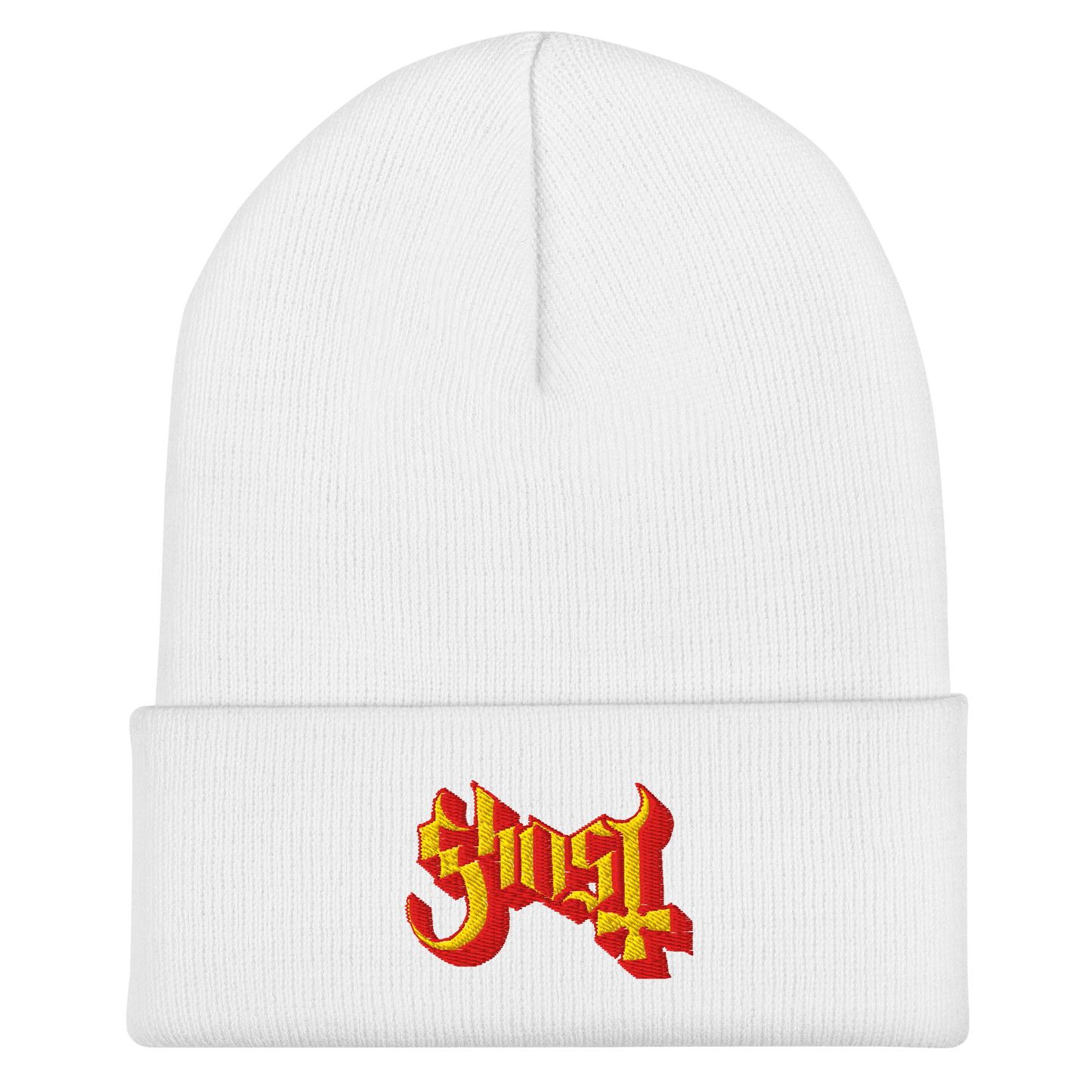 Ghost - Embroidered Beanie Hat
