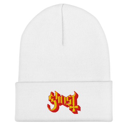 Ghost - Embroidered Beanie Hat