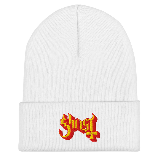 Ghost - Embroidered Beanie Hat