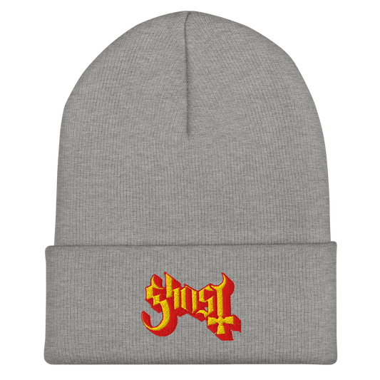 Ghost - Embroidered Beanie Hat