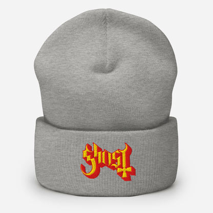 Ghost - Embroidered Beanie Hat
