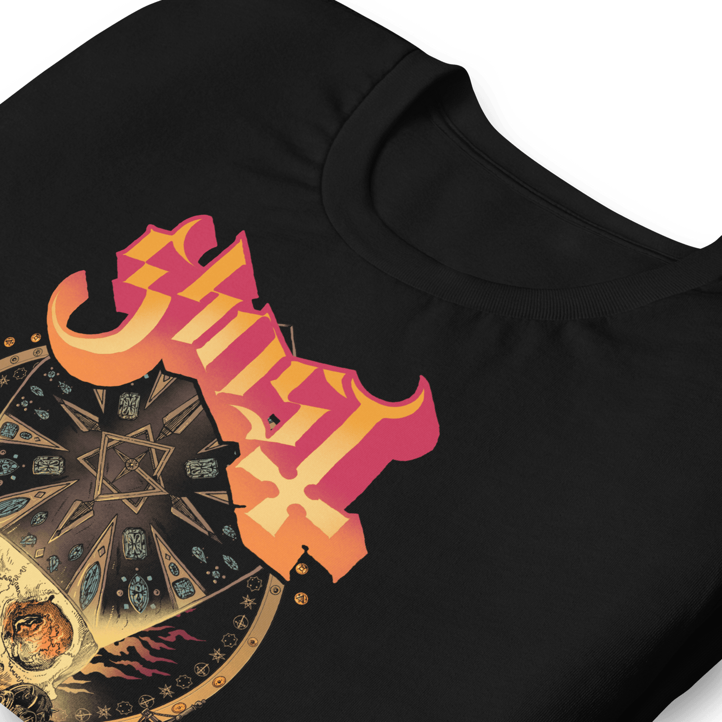 Ghost - Flaming Logo T Shirt