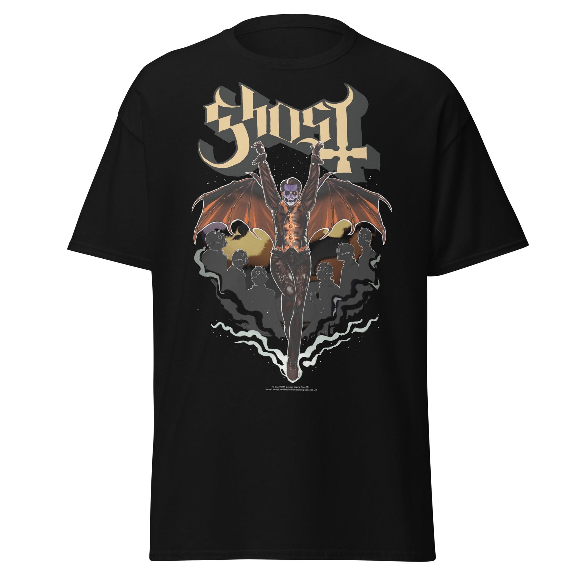 Ghost - Fly Over Jumbo Print T Shirt