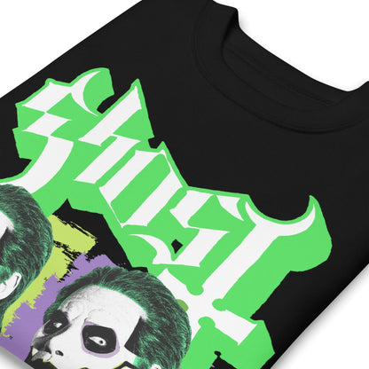 Ghost - Green Jokers Jumbo Print Crewneck Sweatshirt