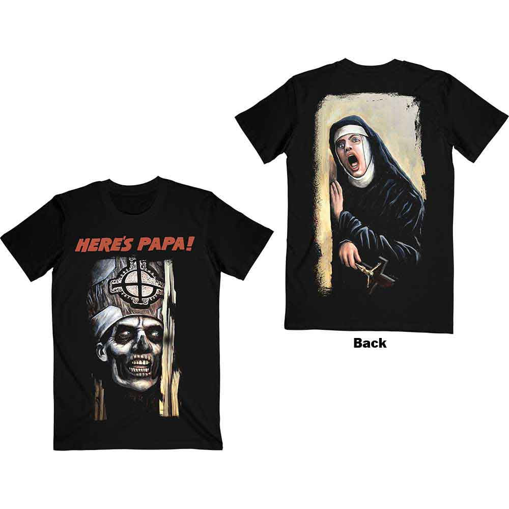 Ghost Here's Papa Mens T Shirt