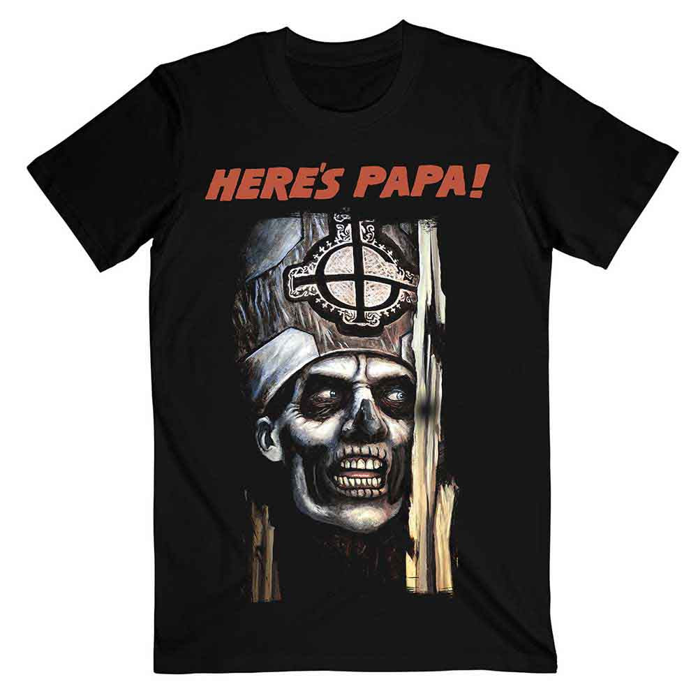 Ghost Here's Papa Mens T Shirt