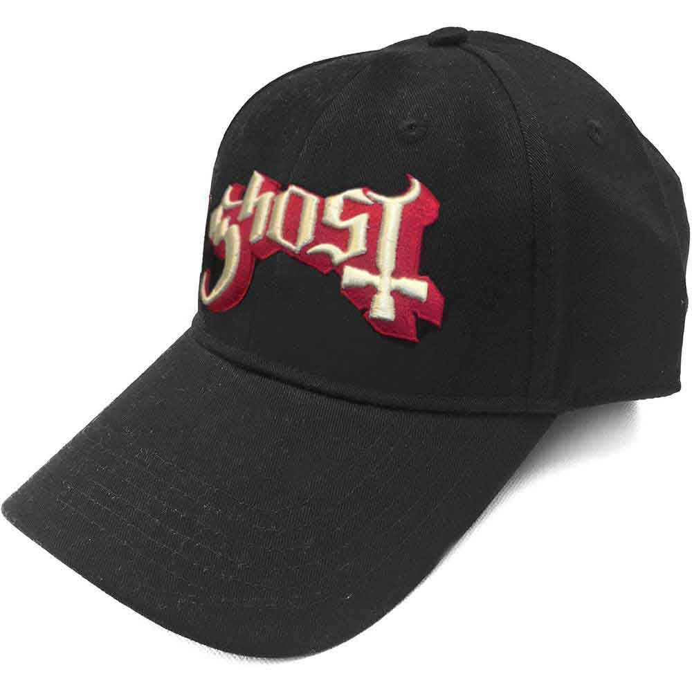 Ghost Logo Hat Black