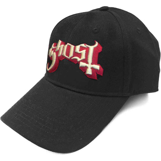 Ghost Logo Hat Black