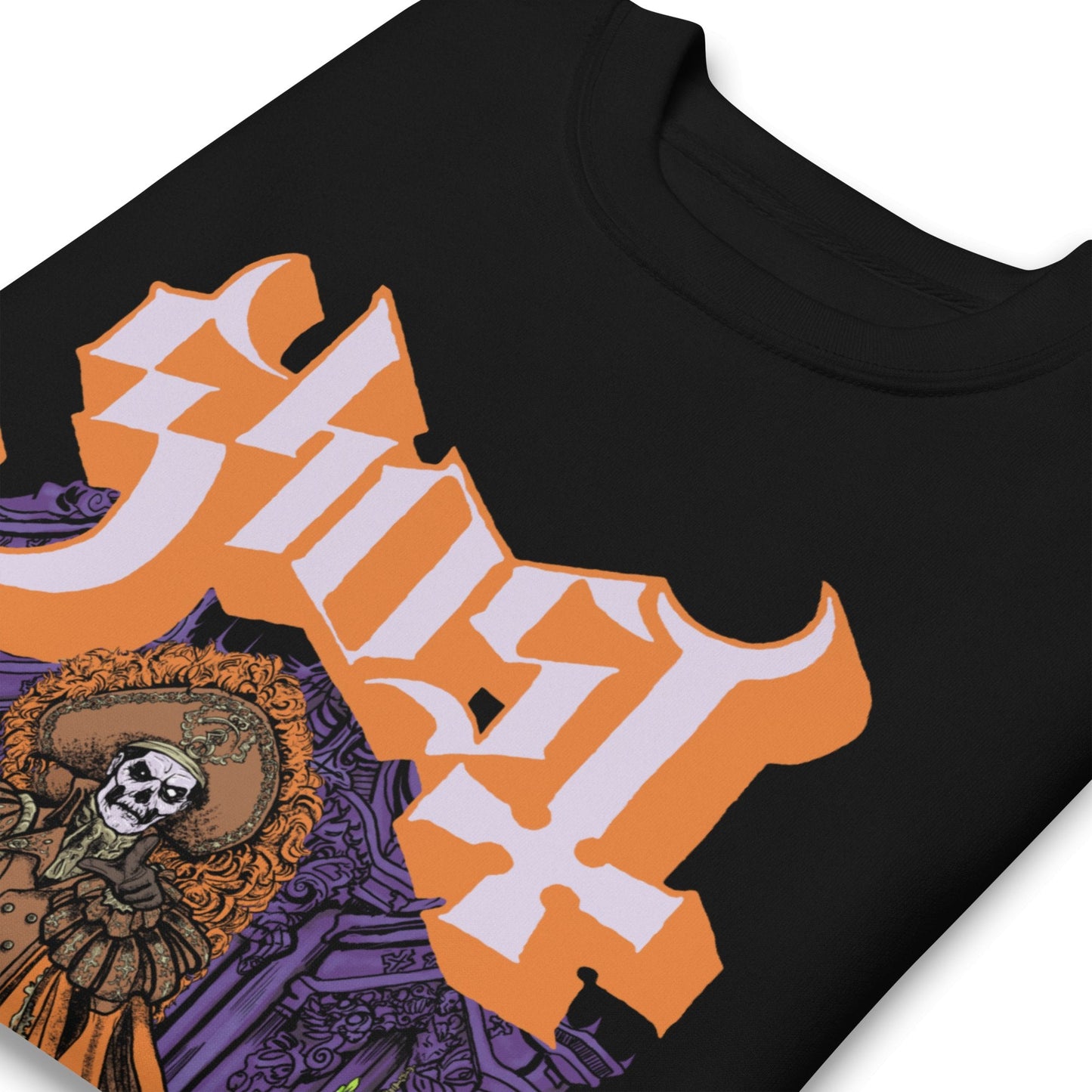 Ghost - Orange Cape Jumbo Print Crewneck Sweatshirt