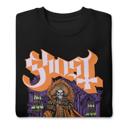 Ghost - Orange Cape Jumbo Print Crewneck Sweatshirt