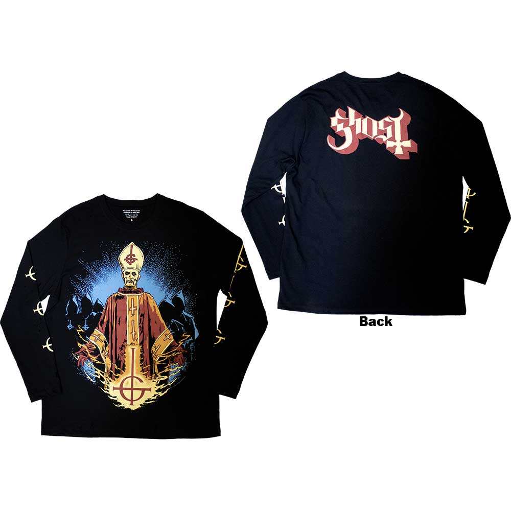 Ghost Papa & Radient Ghouls Long Sleeve Shirt