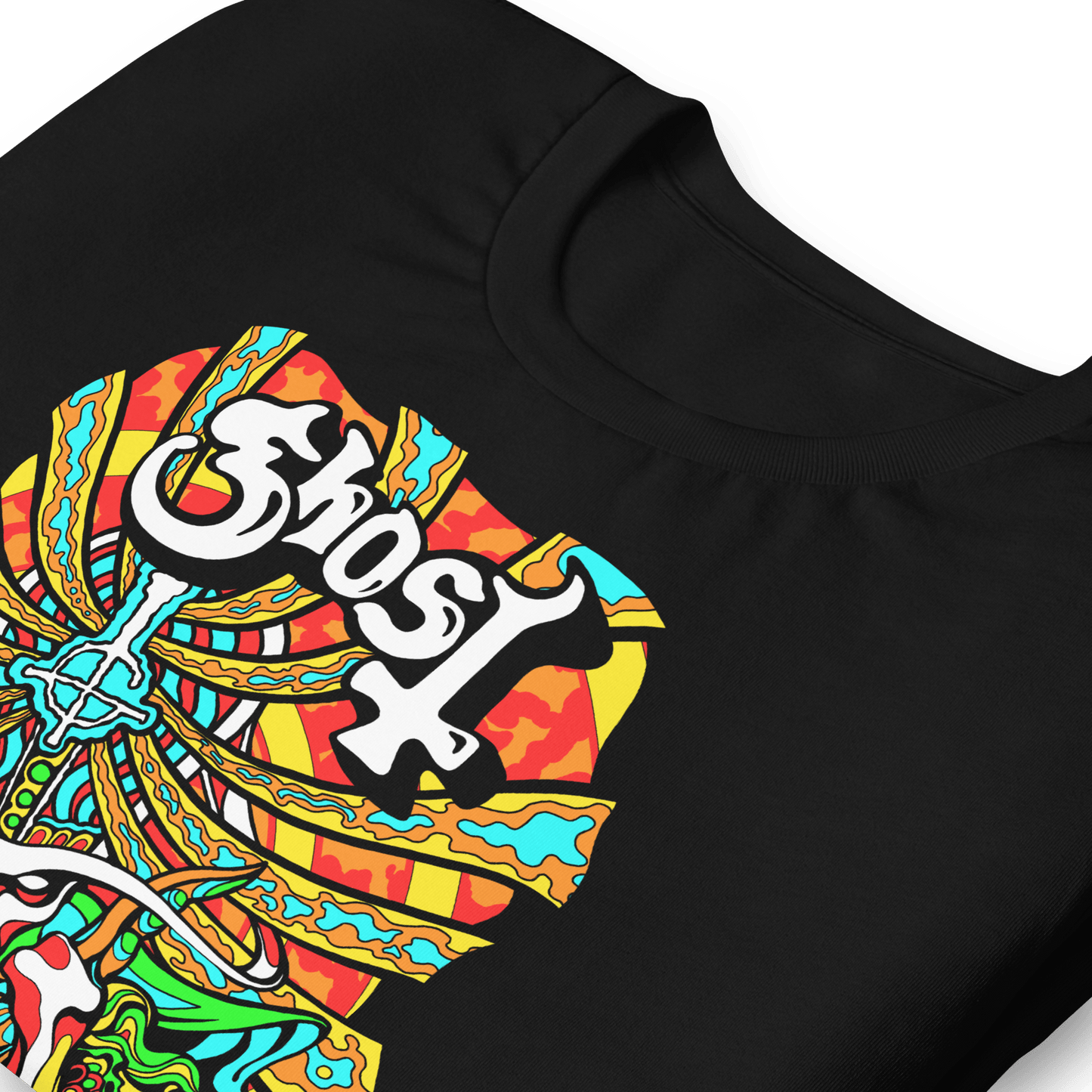 Ghost - Psychedelic T Shirt