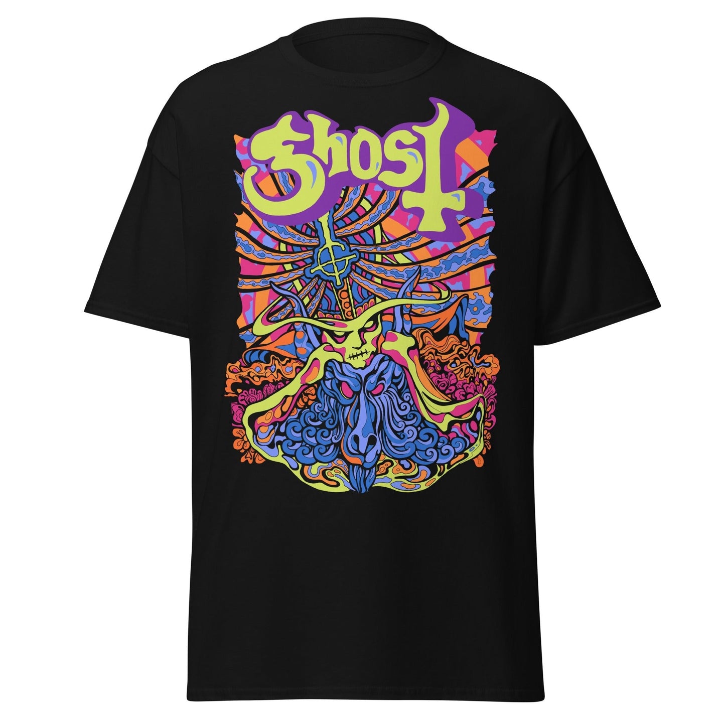Ghost - Stained Glass Jumbo Print T Shirt