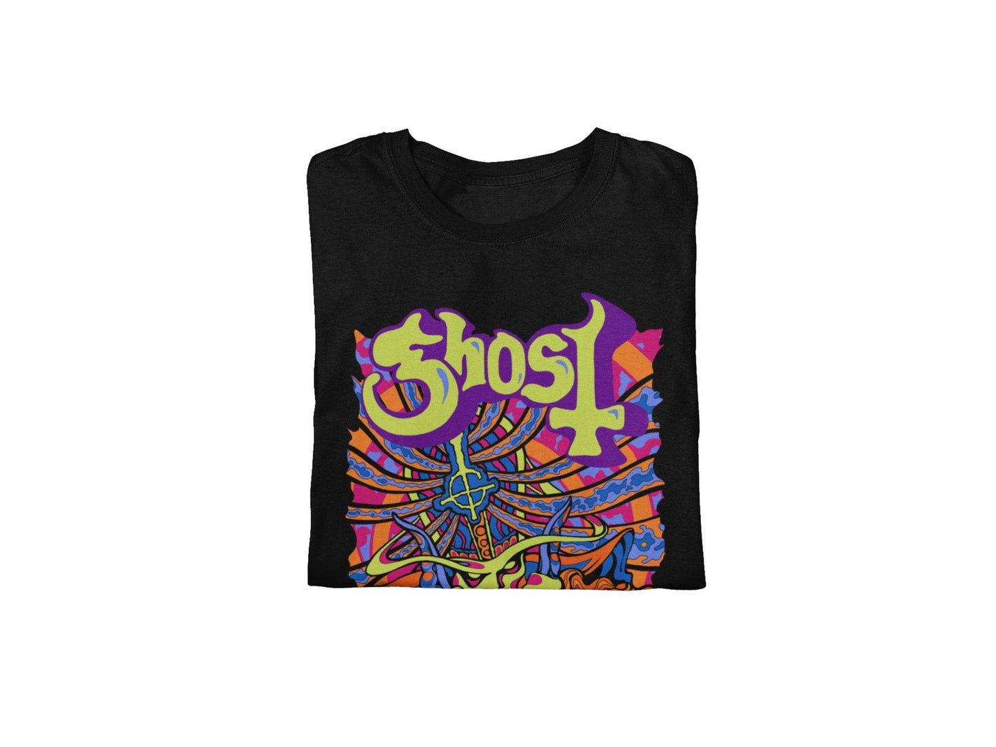 Ghost - Stained Glass Jumbo Print T Shirt