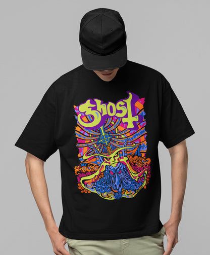 Ghost - Stained Glass Jumbo Print T Shirt