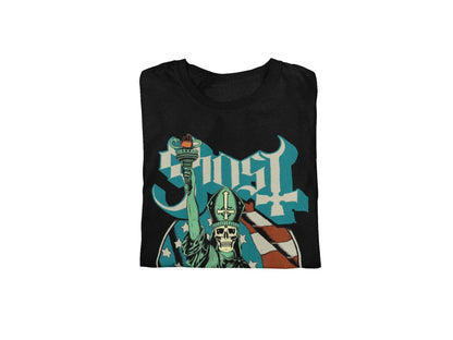 Ghost - Statue of Liberty Jumbo Print T Shirt