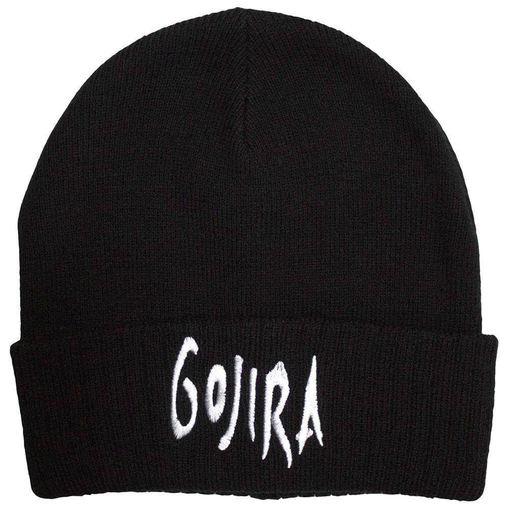Gojira Logo Beanie Hat Black