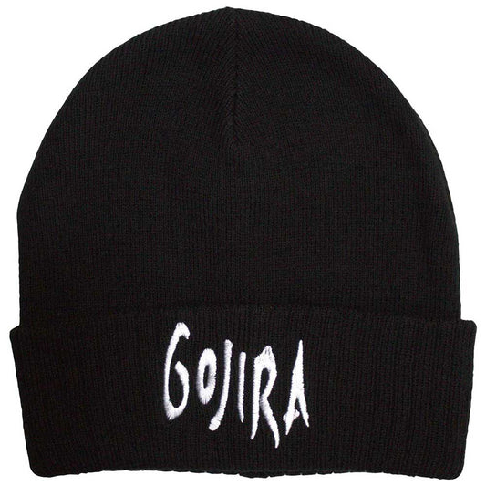 Gojira Logo Beanie Hat Black