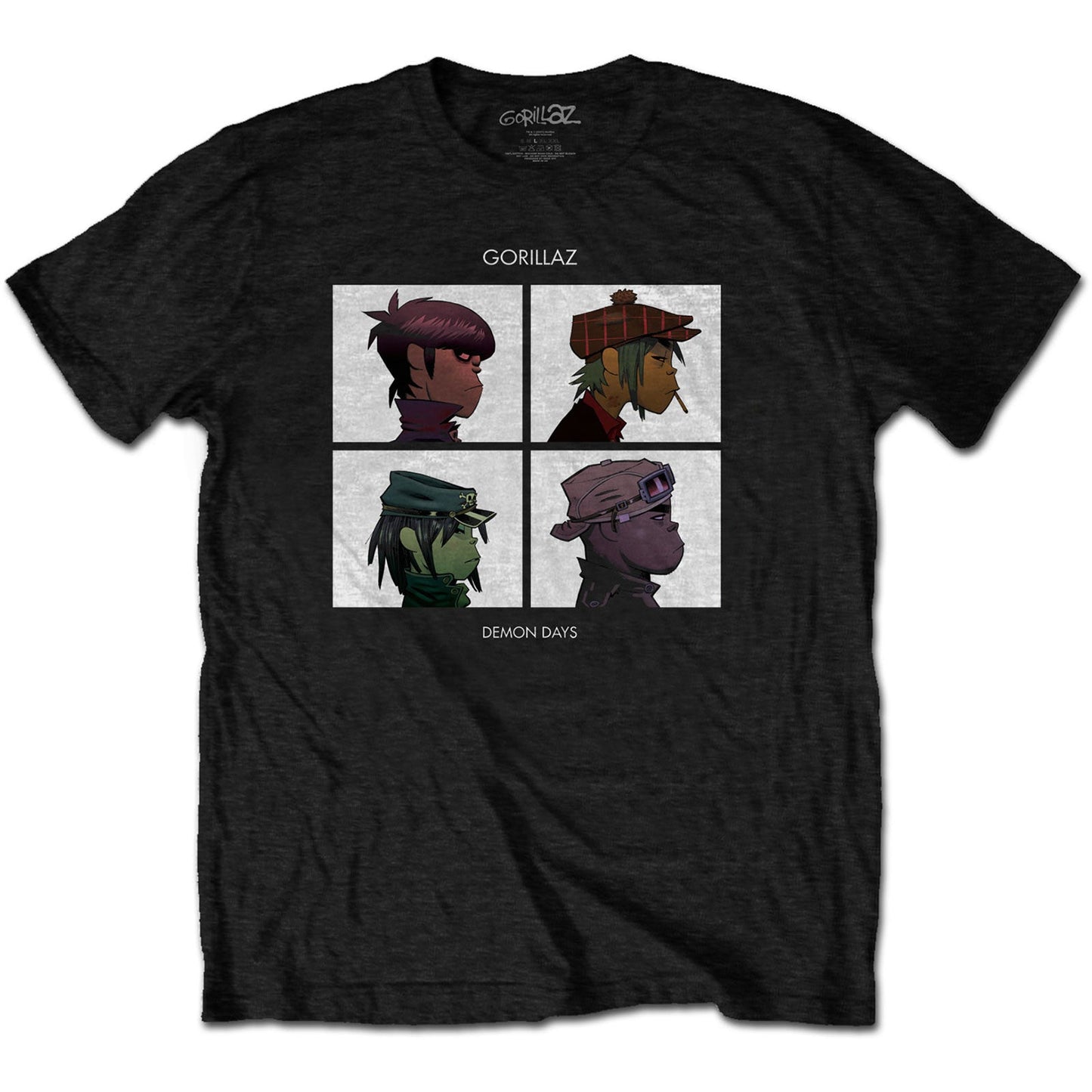 Gorillaz Demon Days Mens T Shirt
