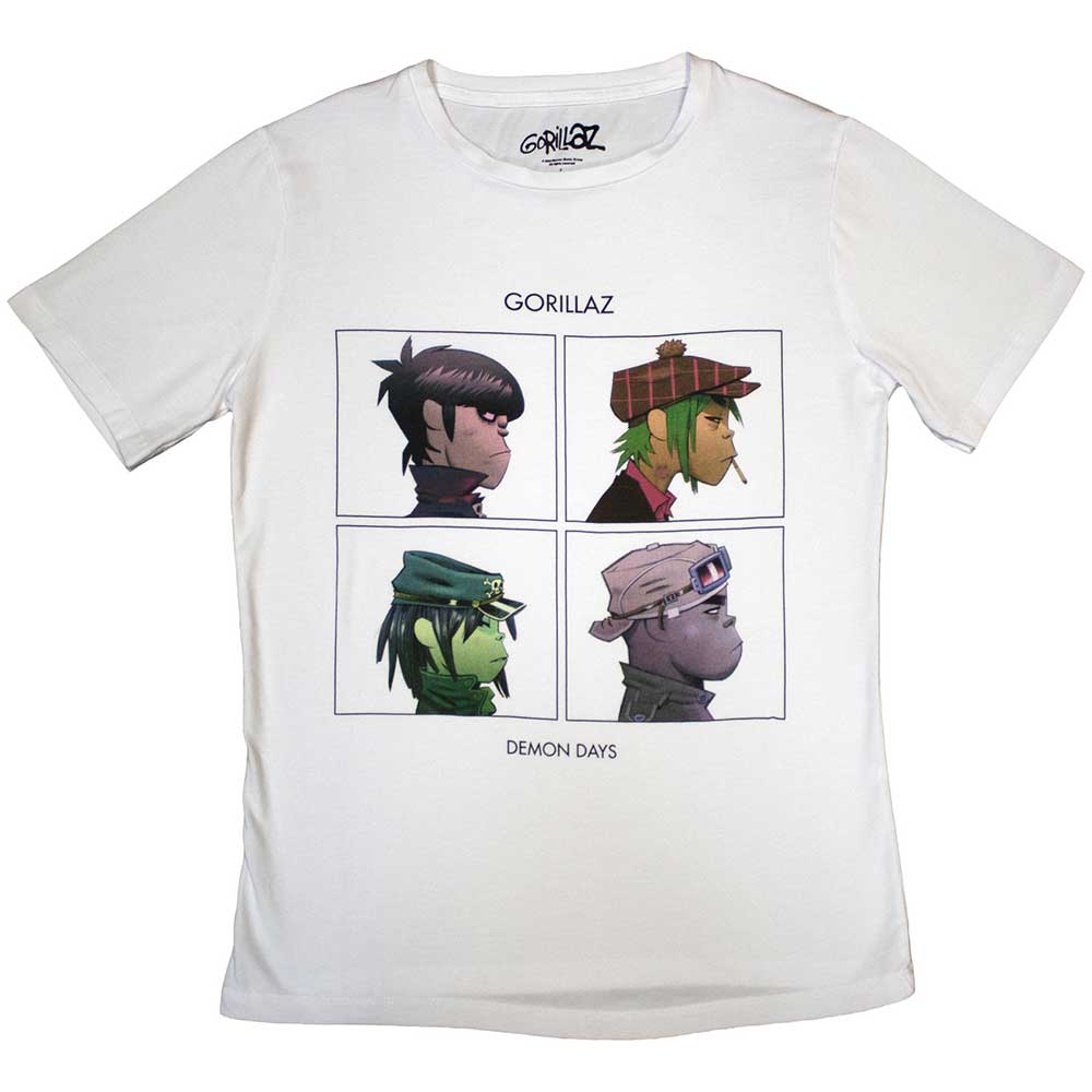 Gorillaz Demon Days Womens T Shirt