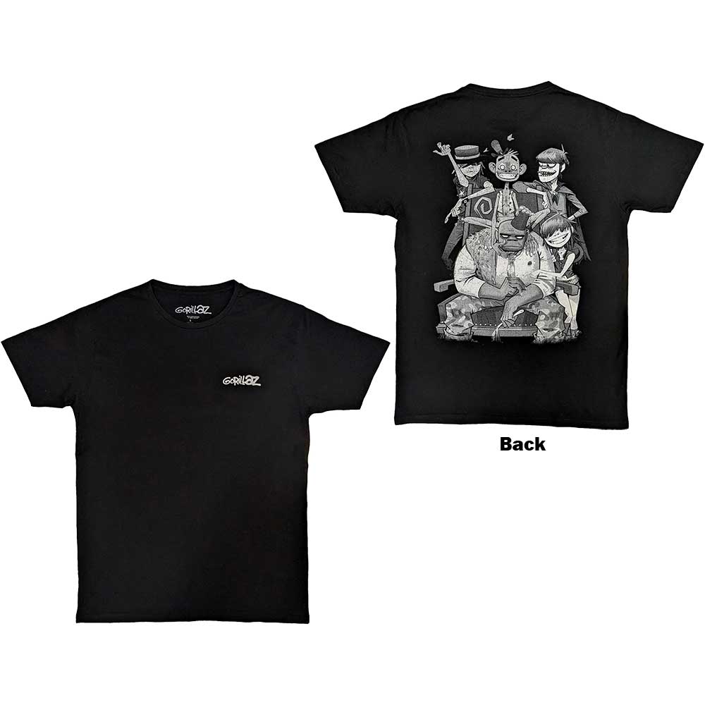Gorillaz Pocket Spray - George Group Mens T Shirt