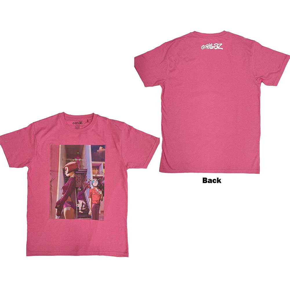 Gorillaz The Static Channel Mens T Shirt