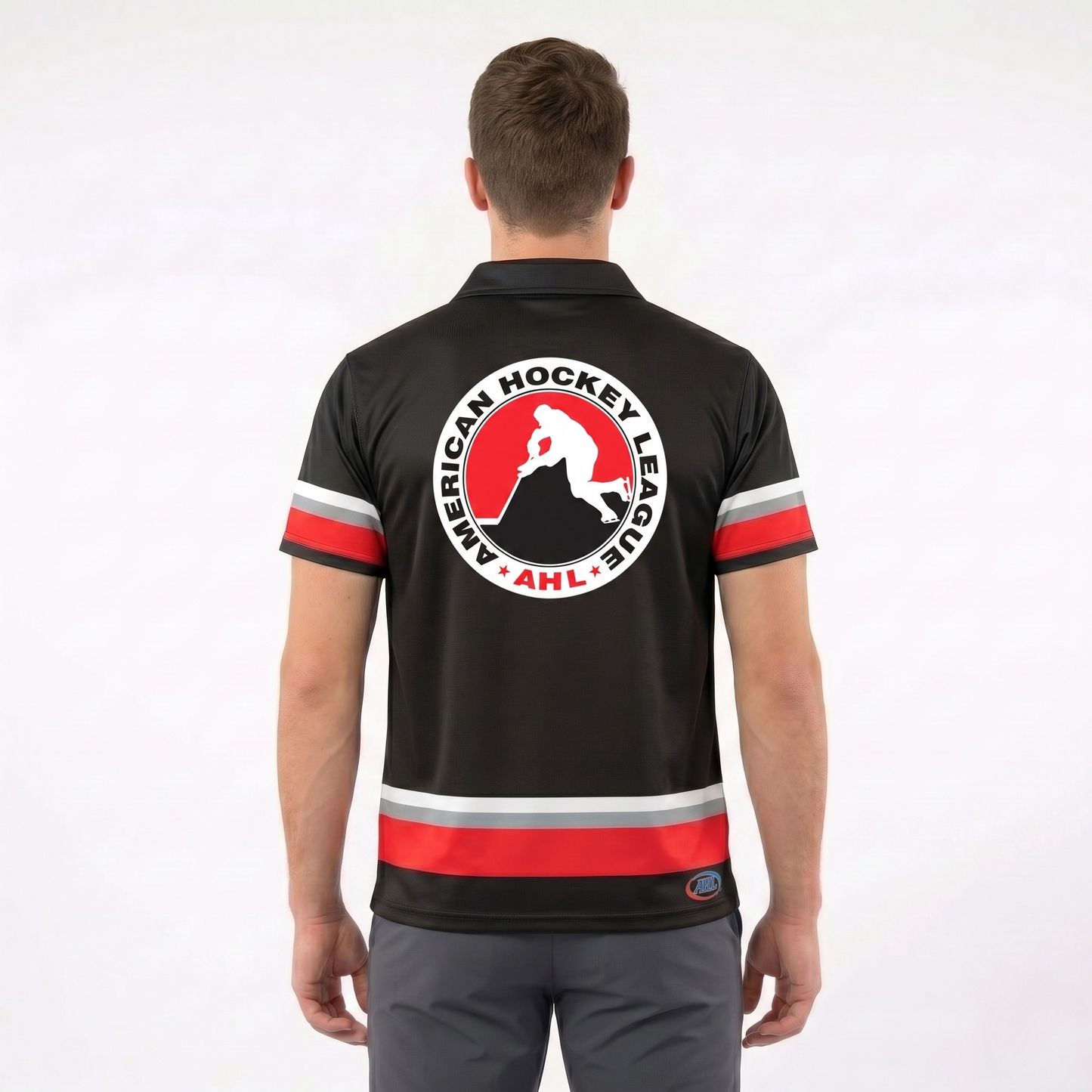 Grand Rapids Griffins AHL Licensed Replica Jersey Performance Polo Shirt