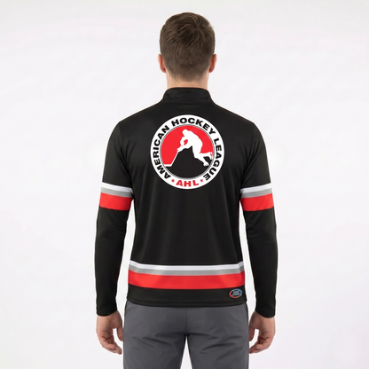 Grand Rapids Griffins AHL Licensed Replica Performance 1/4 Zip Longsleeve Jersey Shirt